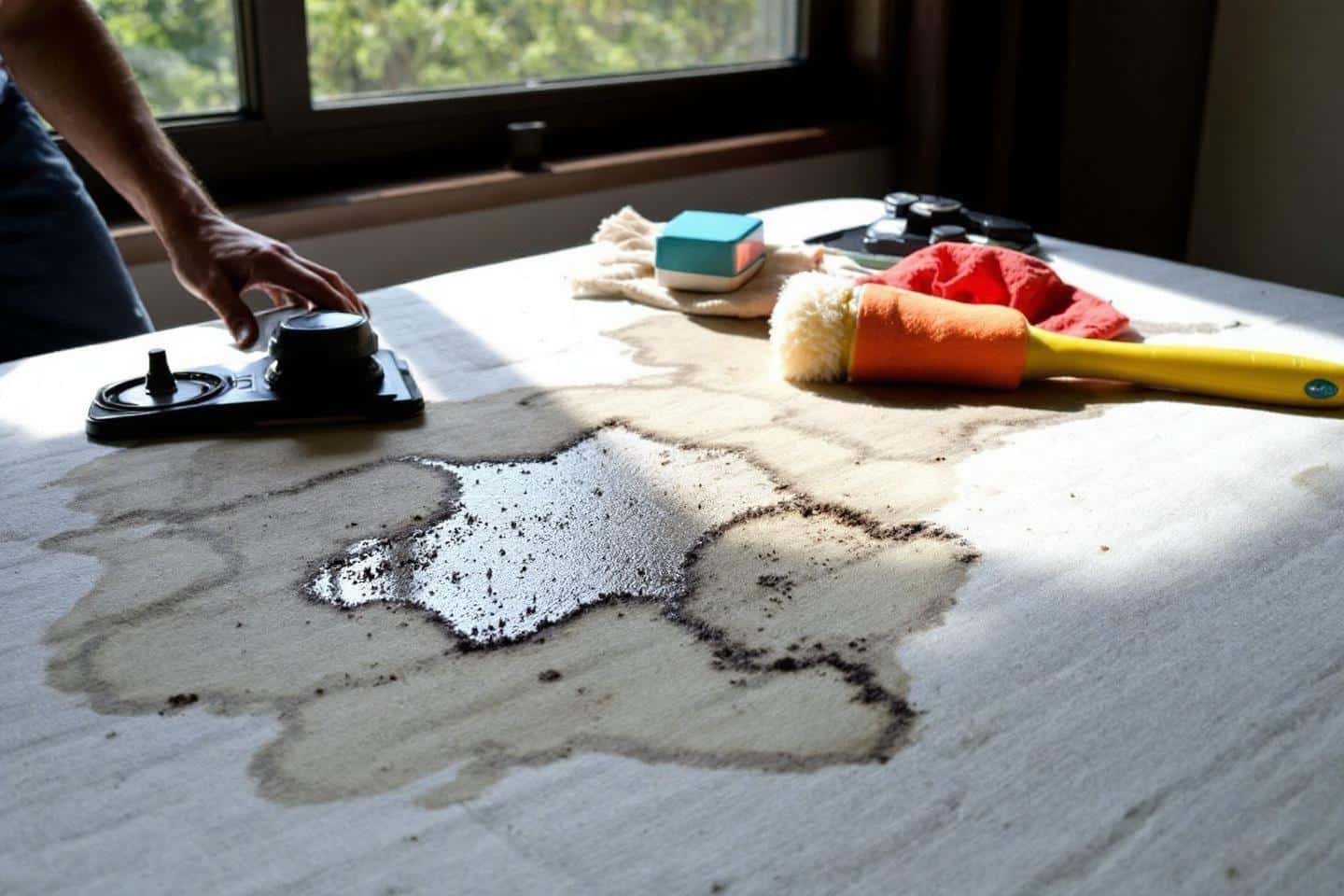 Matelas tache moisissure : solutions et nettoyage efficace